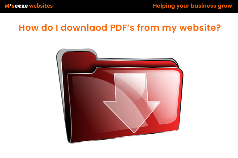 Downloading PDF Files from your website