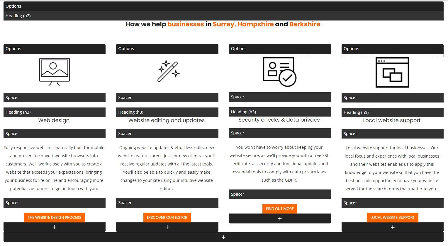 Responsive website design Itseeze camberley
