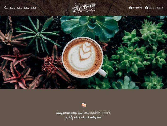 The coffee porter website