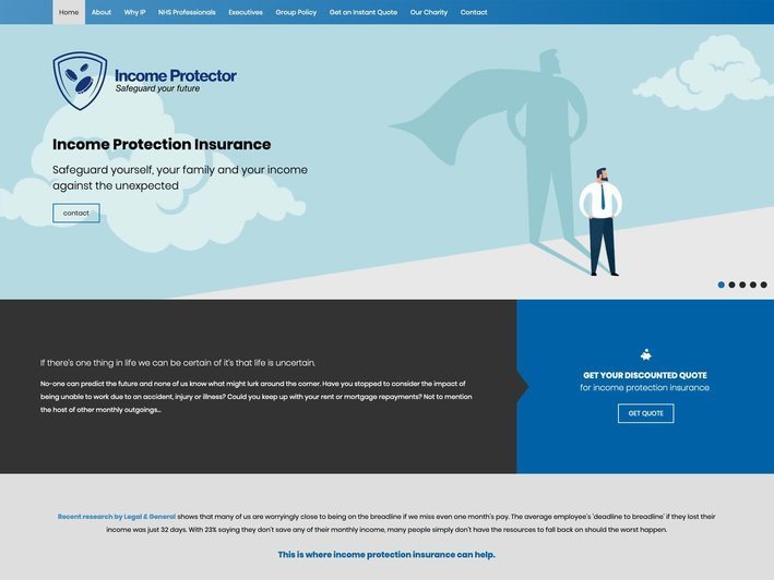 Income Protector website